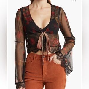 Free People Kylie Sheer top